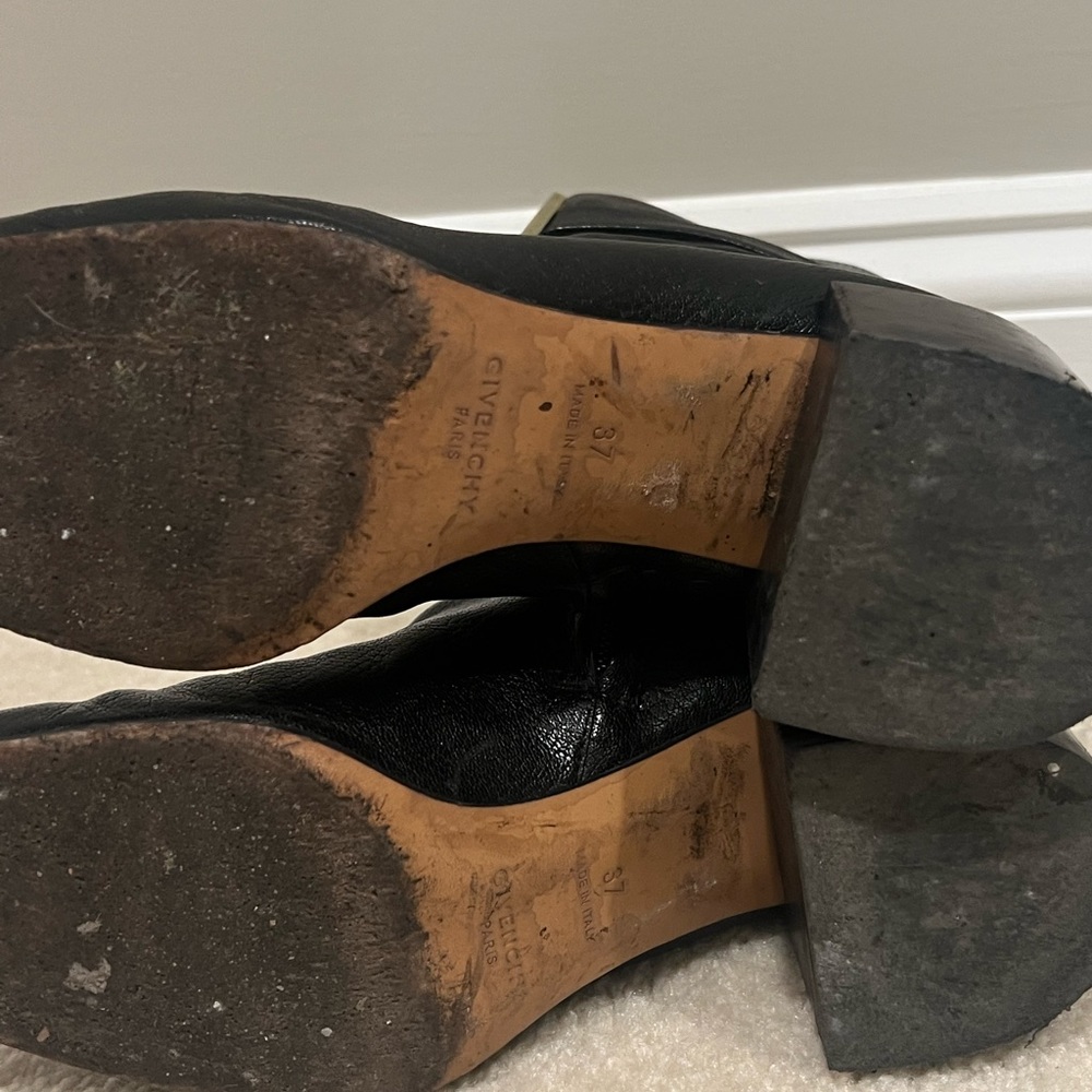 Givenchy Black Bootswith Logo - image 7